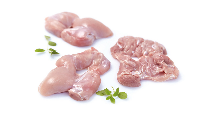 Chicken Boneless & Skinless Leg Meat (Hähnchenkeulen ohne Knochen und Haut)