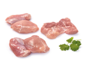 Chicken Boneless & Skinless Thigh Meat (Hähnchenoberschenkel ohne Knochen und Hau)