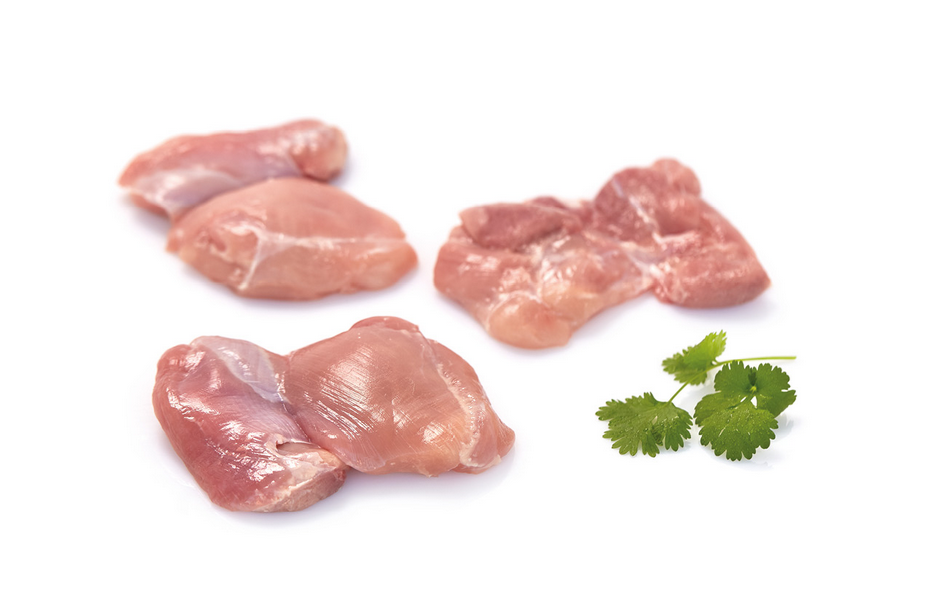 Chicken Boneless & Skinless Thigh Meat (Hähnchenoberschenkel ohne Knochen und Hau)